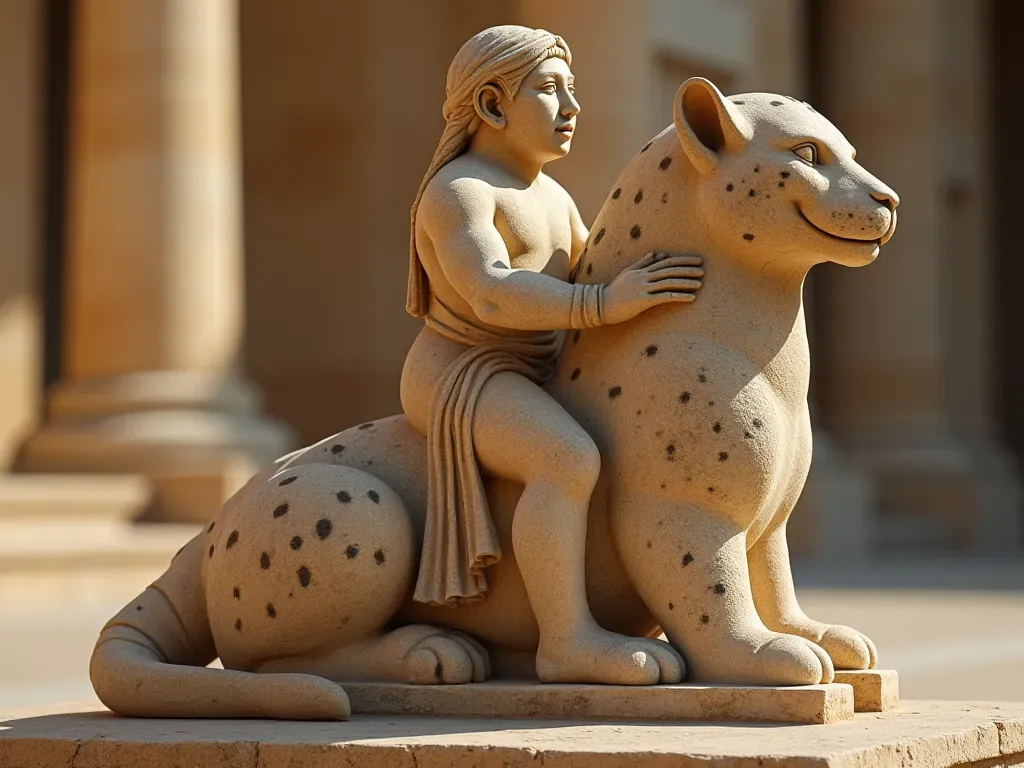 An 11,000-year-old man riding a leopard just shattered every assumption we had about primitive society