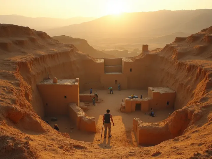 The construction crew that broke ground in 2017 found a city that shouldnt exist yet