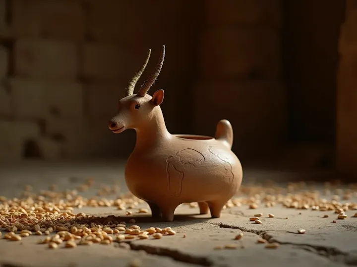The weird ceramic goat that changed how we think about ancient farming