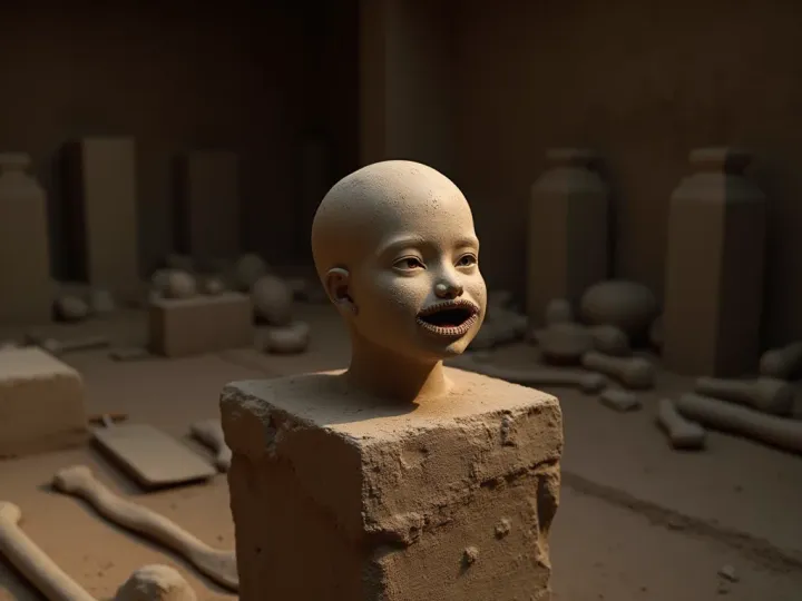 Why That Stitched Mouth Statue Is The Most Disturbing Find In Neolithic History